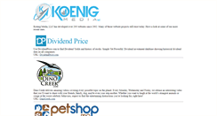 Desktop Screenshot of koenigmediallc.com